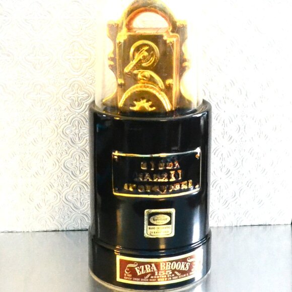 Vintage Ezra Books Whiskey Decanter Stock Ticker 1970 Barware Collectible - Picture 1 of 12